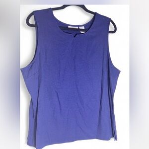 Croft & Barrow Royal Blue Tank Top